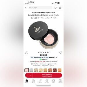 Danessa Myricks Beauty Pink Setting Powder